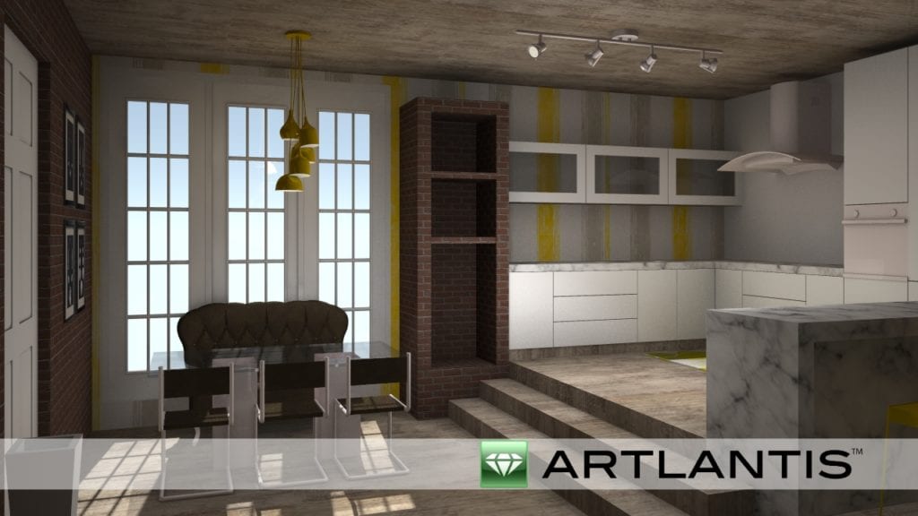 rendu photo réaliste photoréaliste sketchup artlantis vray 3d