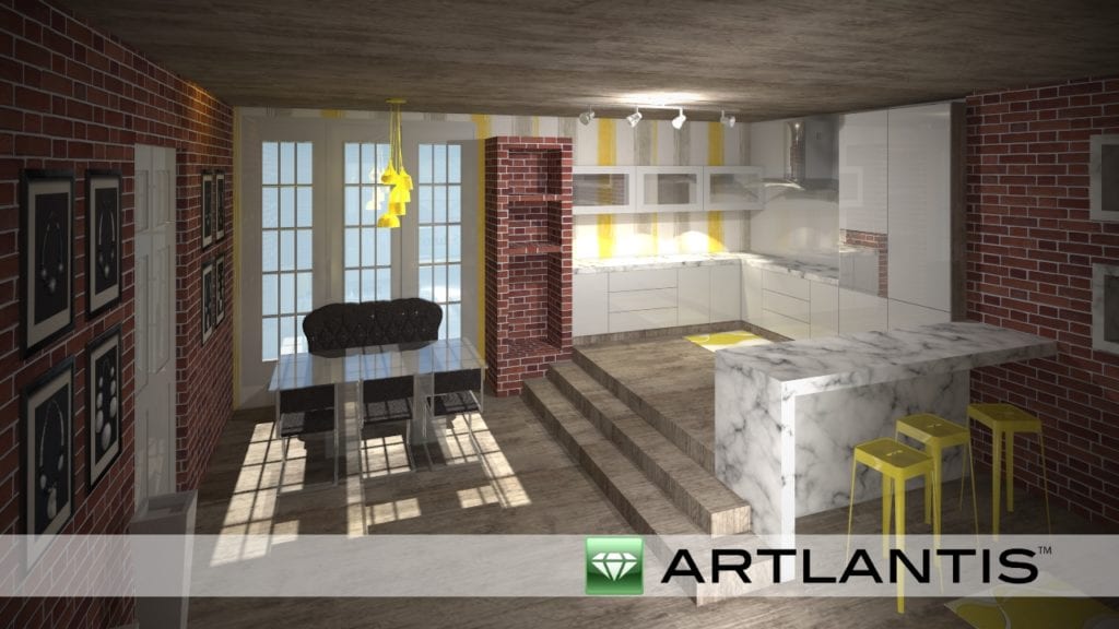 rendu photo réaliste photoréaliste sketchup artlantis vray 3d
