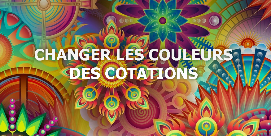 changer les couleurs des cotations dans Sketchup
