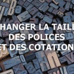Comment changer la taille et la police des cotations dans Sketchup ?