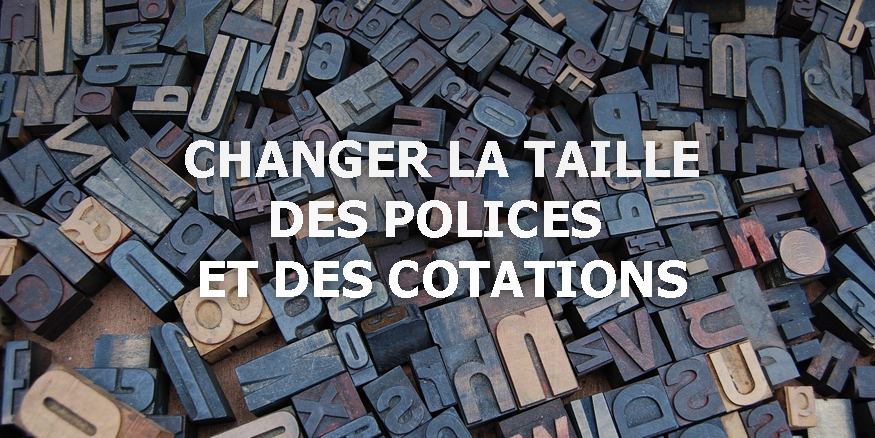 Comment changer la taille et la police des cotations dans Sketchup ?