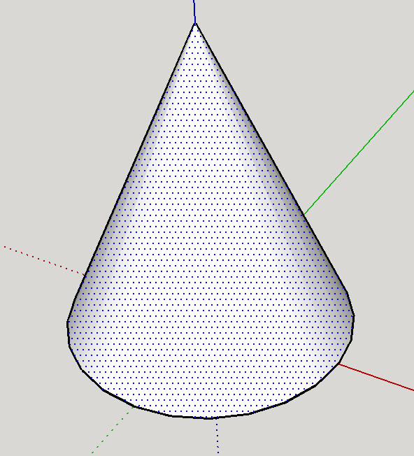 Comment faire un cône sur Sketchup ? Apprendre Sketchup