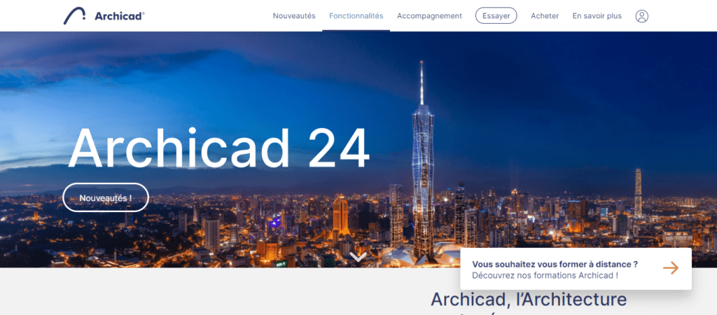 Logiciel BIM Archicad
